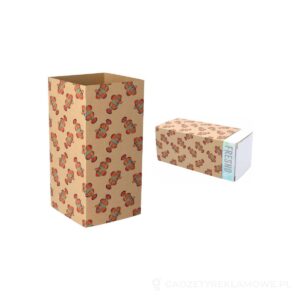 CreaSleeve Kraft 378 personalizowany rękaw z papieru kraft - naturalny – zdjęcia produktu