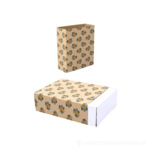 CreaSleeve Kraft 380 personalizowany rękaw z papieru kraft - naturalny – zdjęcia produktu