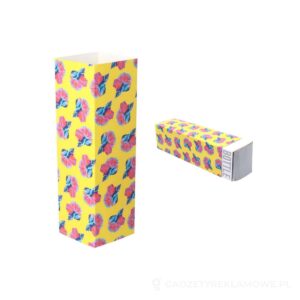 CreaSleeve 381 personalizowany papierowy rękaw - biały – zdjęcia produktu