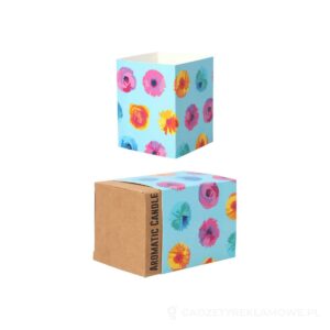 CreaSleeve 407 personalizowany papierowy rękaw - biały – zdjęcia produktu