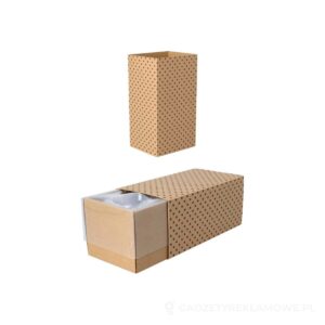 CreaSleeve Kraft 424 personalizowany rękaw z papieru kraft - naturalny – zdjęcia produktu