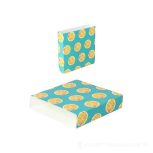CreaSleeve 449 personalizowany papierowy rękaw - biały – zdjęcia produktu