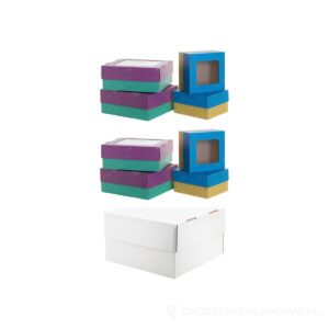 CreaBox Gift Box Plus S kartonik/pudełko - biały – zdjęcia produktu