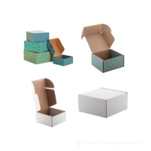 CreaBox Post Square XS pudełko pocztowe - biały – zdjęcia produktu