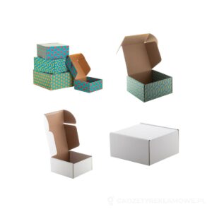 CreaBox Post Square M pudełko pocztowe - biały – zdjęcia produktu