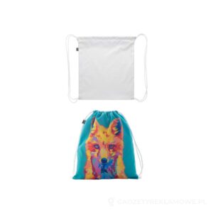 CreaDraw Kids RPET personalizowany worek ze sznurkami dla dzieci – zdjęcia produktu
