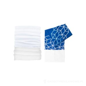 CreaScarf Winter personalizowany komin - biały – zdjęcia produktu