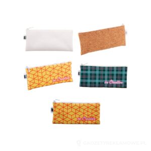 Corpy RPET personalizowany piórnik - biały – zdjęcia produktu