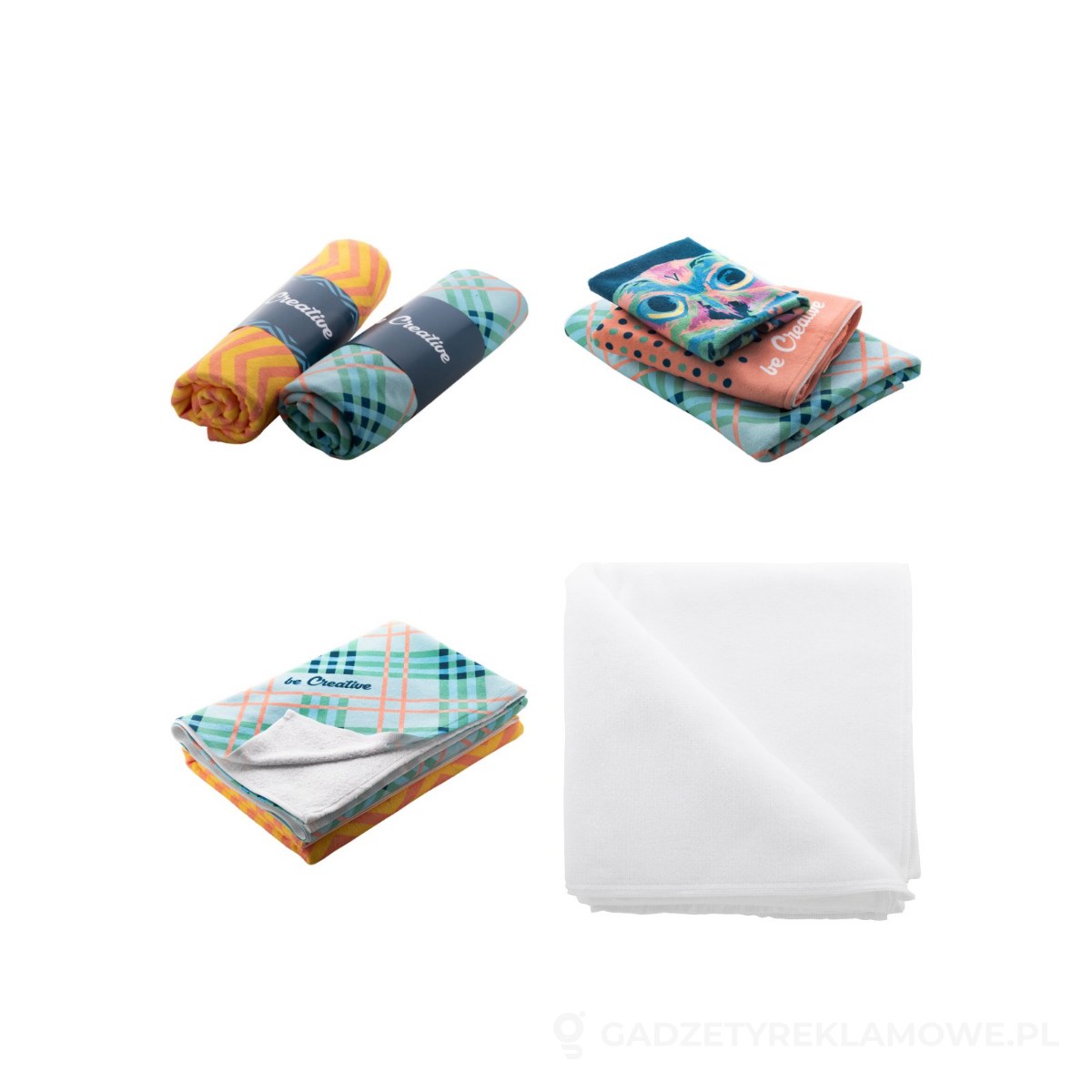 AP718207-01-wariant-watermark CreaTowel L ręcznik sublimacyjny - biały – zdjęcia produktu