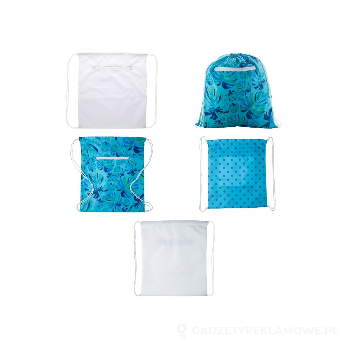 AP718540-01-wariant-watermark CreaDraw Zip personalizowany worek ze sznurkami – zdjęcia produktu