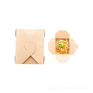 Delibox 1300 pudełko na wynos - naturalny – zdjęcia produktu
