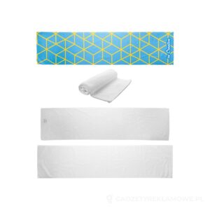CreaTowel Sport sportowy ręcznik sublimacyjny - biały – zdjęcia produktu