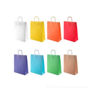 Mall torba papierowa – dostępne kolory