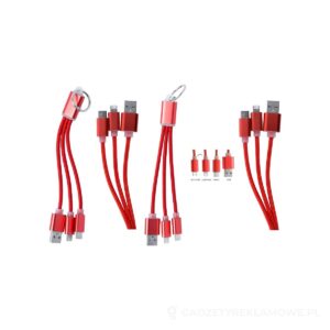 Scolt kabelek USB - czerwony – zdjęcia produktu