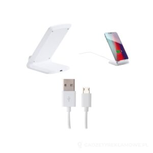 Hovox ładowarka indukcyjna / uchwyt na telefon - biały – zdjęcia produktu
