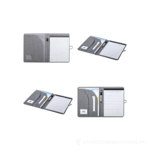 Dennis folder z RPET - szary – zdjęcia produktu