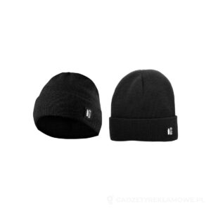 Peaky czapka zimowa RPET - czarny – zdjęcia produktu