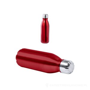 Wellon butelka aluminiowa - czerwony – zdjęcia produktu