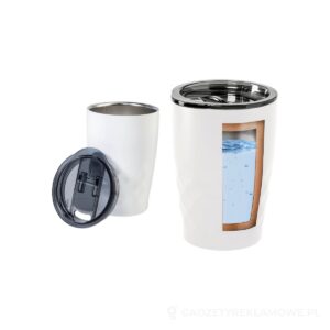 Cupper Kubek termiczny izolowany miedzią - biały – zdjęcia produktu