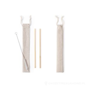 Piltu słomka / zestaw słomek bambusowych - naturalny – zdjęcia produktu