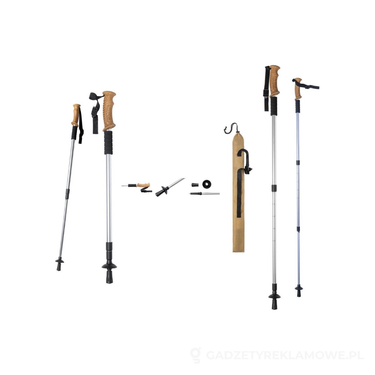 AP722502-21-wariant-watermark Sells kij do nordic walking - srebrny – zdjęcia produktu