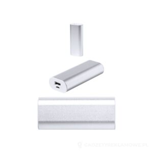 Ronzul power bank - srebrny – zdjęcia produktu