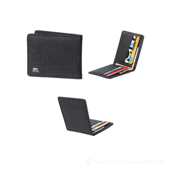 AP722789-10-wariant-watermark Gulden portfel RPET - czarny – zdjęcia produktu