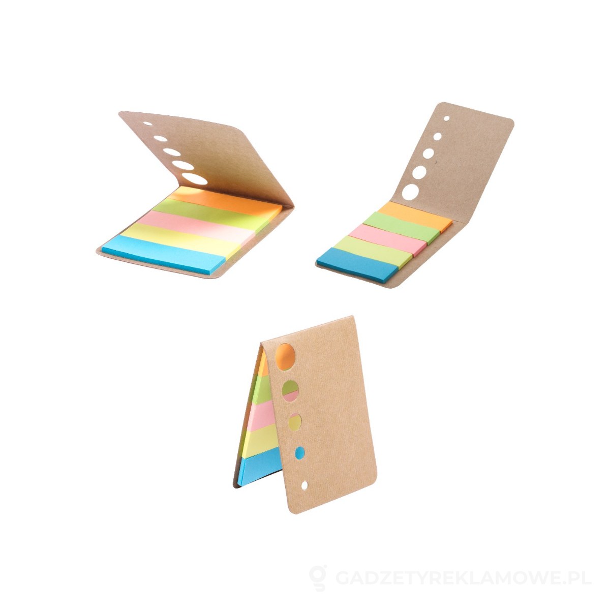 AP731612-00-wariant-watermark Minok karteczki samoprzylepne - beżowy – zdjęcia produktu