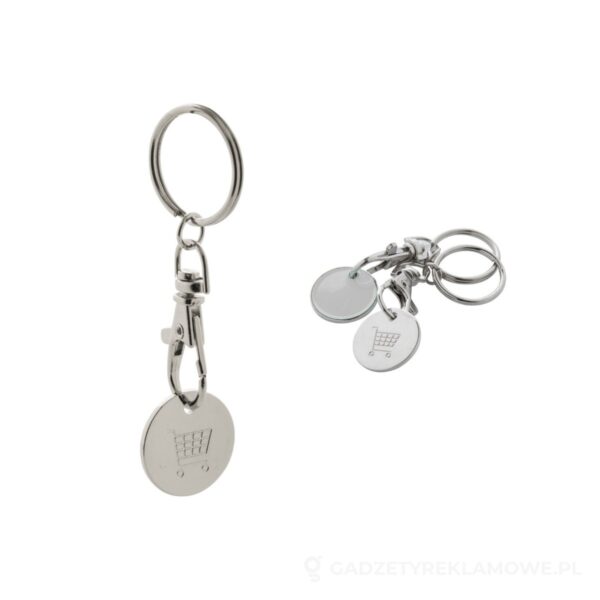 AP731809-01-wariant-watermark Eurocoin brelok - biały – zdjęcia produktu