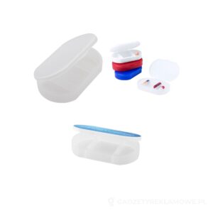 Tripill pudełko na tabletki - biały matowy – zdjęcia produktu