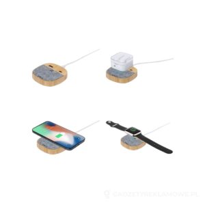 Mekens ładowarka indukcyjna - ciemnoszary – zdjęcia produktu