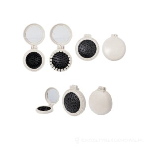 Webrush lustro z szczotką do włosów - naturalny – zdjęcia produktu