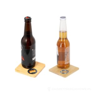 Squnito otwieracz do butelek / podkładka - naturalny – zdjęcia produktu