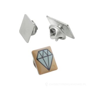 Lark odznaka/plakietka/pins - srebrny – zdjęcia produktu