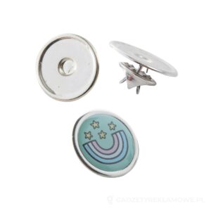 Read odznaka/plakietka/pins - srebrny – zdjęcia produktu
