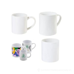 MultiColour Mini kubek sublimacyjny - biały – zdjęcia produktu