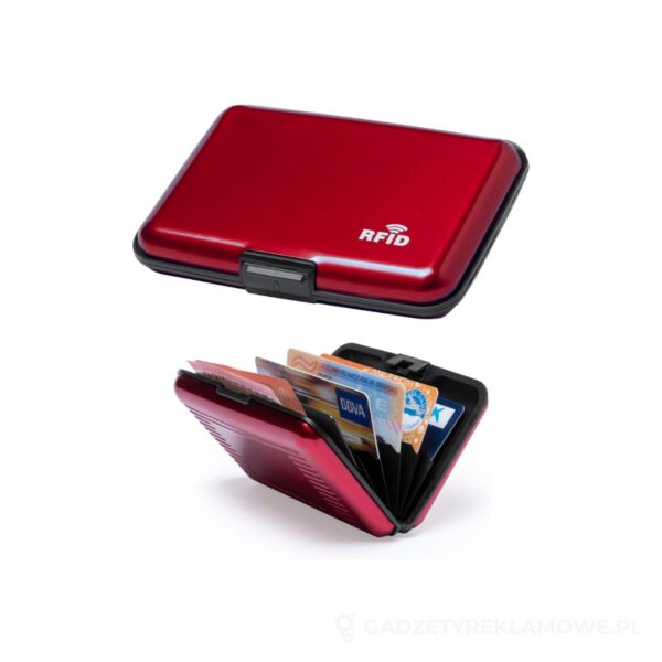 AP781513-05-wariant-watermark Cardox etui na karty - czerwony – zdjęcia produktu