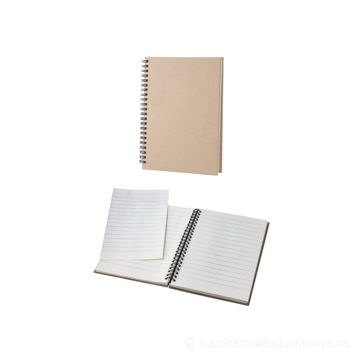 AP791047-00-wariant-watermark Cedrus A5 notes - beżowy – zdjęcia produktu