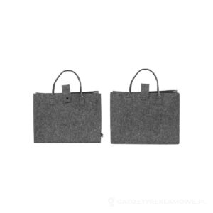 Refelt Shop Lux Torba na zakupy RPET - szary – zdjęcia produktu