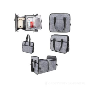 Refelt Ride Organizer do bagażnika samochodowego RPET - szary – zdjęcia produktu