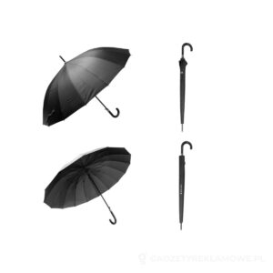 Cyclone Parasol RPET - czarny – zdjęcia produktu