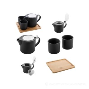 Baicha zestaw do herbaty - czarny – zdjęcia produktu