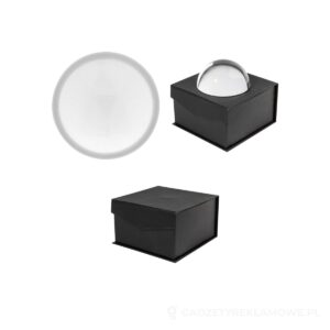 Hemisphere przycisk do papieru - przezroczysty – zdjęcia produktu