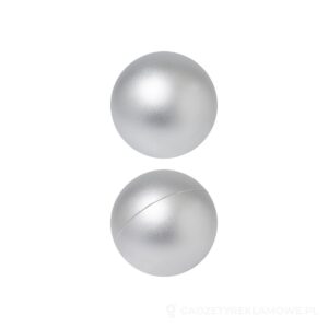Relixa Shine metaliczna piłka antystresowa / antystres - srebrny – zdjęcia produktu