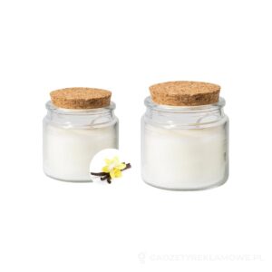 Corbama świeca - biały – zdjęcia produktu