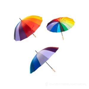 Rainjoy tęczowy parasol - wielokolorowy – zdjęcia produktu