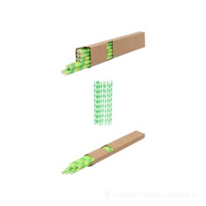 BamStraw słomka / zestaw słomek - zielony – zdjęcia produktu