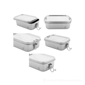Risaiku pudełko na lunch - srebrny – zdjęcia produktu