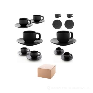 Caturra zestaw filiżanek do espresso - czarny – zdjęcia produktu