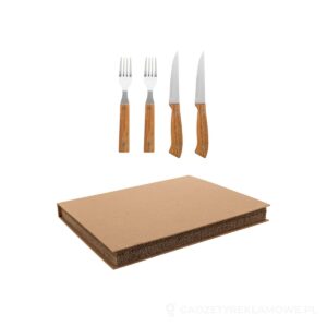 Tomahawk zestaw sztućców do steków - naturalny – zdjęcia produktu